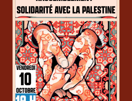 10 et 25 octobre : Solidarité avec la Palestine