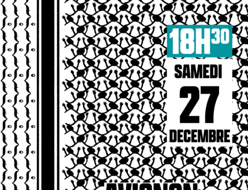 Samedi 27 décembre : Rassemblement pour la paix en Palestine